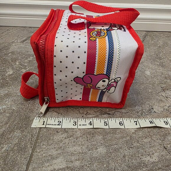 2019 Sanrio Hello Kitty Friends Insulated Lunch bag Cooler Tote Bag 8x5x6 cup - Picture 9 of 10